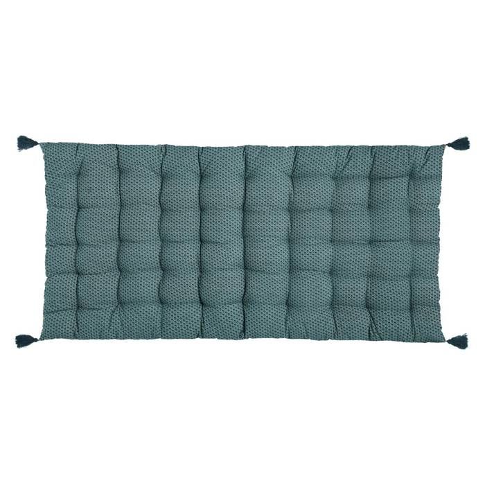 Matelas de sol Otto bleu canard 56x113cm - Atmosphera createur dinterieur - Bleu canard Matelas de sol Otto bleu canard 56x113cm - Atmosphera createur dinterieur - Bleu canard