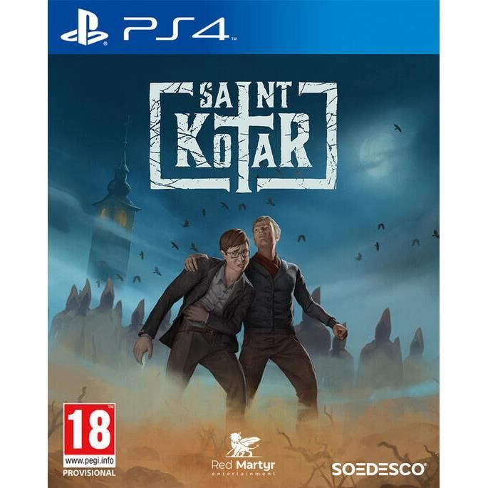 Jeu PS4 - Saint Kotar - Aventure - Atmosphère ténébreuse - 20 heures de jeu - Deux personnages jouables