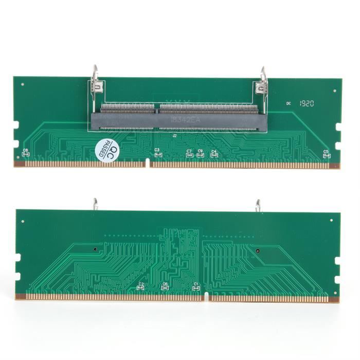 Adaptateur convertisseur pour ordinateur portable DDR4 SODIMM