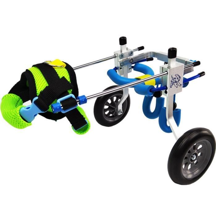 Animal Chariot Fauteuil Roulant 2 Roulettes Corde De Traction Chien Chat Handicape Posterieurs Auxiliaires Outil Marche Aide Xl Cdiscount