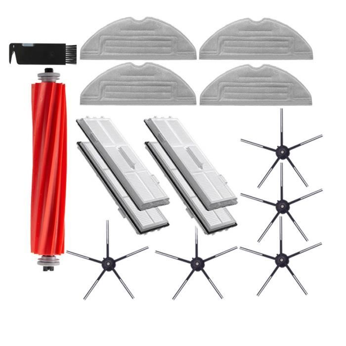 Kit Filtre à Eau + Brosse Pour Roborock S7 MaxV Ultra / G10 / G10S - Nettoyage Profond, Compatible, Remplacement Facile