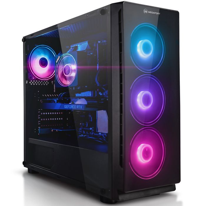Megaport Gaming PC Set • AMD Ryzen 7 5700G • AMD V
