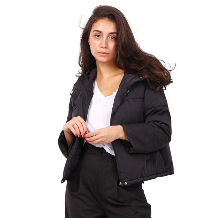 Doudoune femme courte avec capuche on sale
