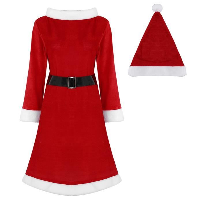 Deguisement De Pere Noel Adulte Costume Noel Homme Femme Santa Fete Vetements Performance Christmas Soiree Cadeau Noel Achat Vente Deguisement Panoplie Cdiscount