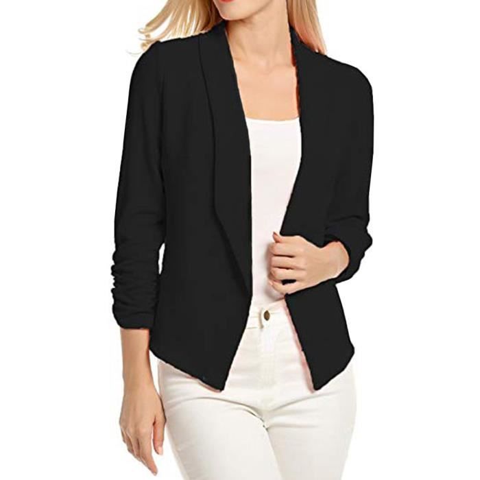 blazer court femme