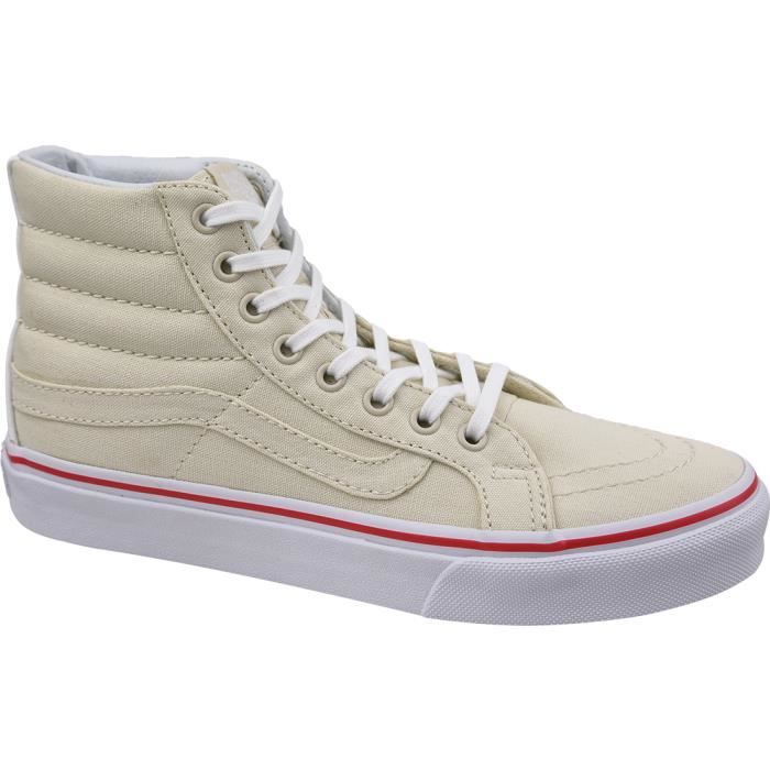 vans sk8 hi femme blanche