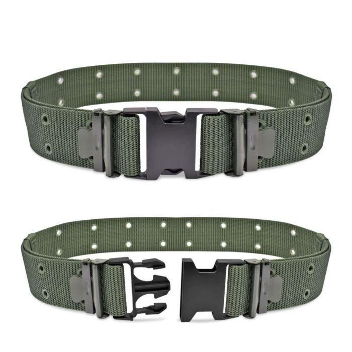 Ceinture Tactique IDOGEAR Élastique 1.5 Pouce - Dégagement Rapide - Chasse & Extérieur - IG-BT3438