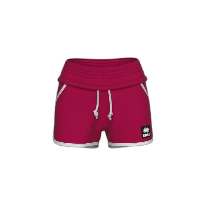Short hot fille Errea Black Box rose 11 12 ans Rose