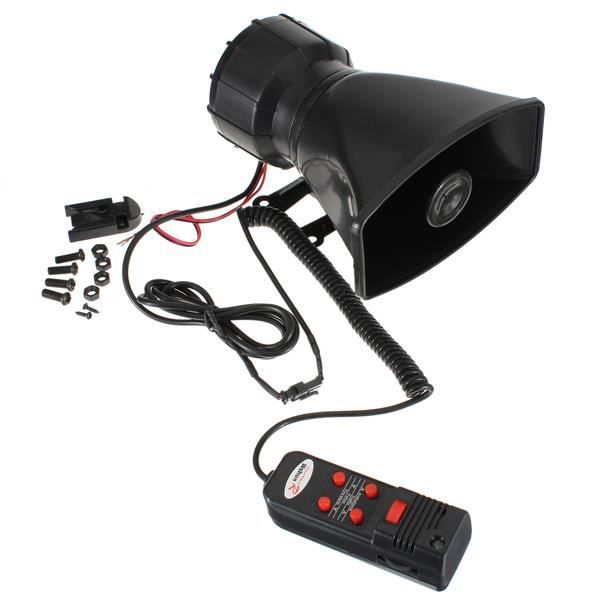 U 12v 5 Tons 300db Haut Parleur Klaxon Sirene Avertisseur Alarme Voiture Camion Achat Vente Klaxon 12v 5 Tons 300db Haut Parleur Cdiscount