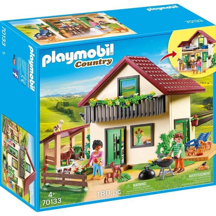 PLAYMOBIL - 70133 - Country La Ferme - Maisonnette des fermiers