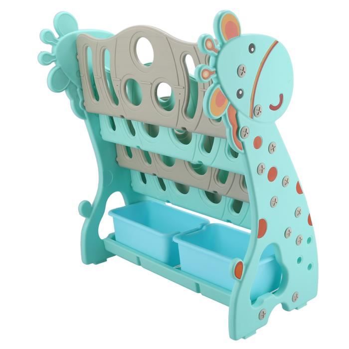 Tricycle Tandem Double Siège + Panier – Poussette Enfant 2-8 Ans, Anti-Renversement, Roues Caoutchouc, Métal Robuste