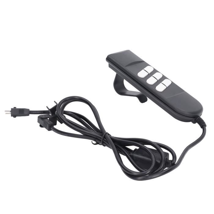 Qiilu Télécommande Fauteuil Électrique 6 Boutons 1 à 2 pour Canapé Releveur Opérateur pour Équipement Médical