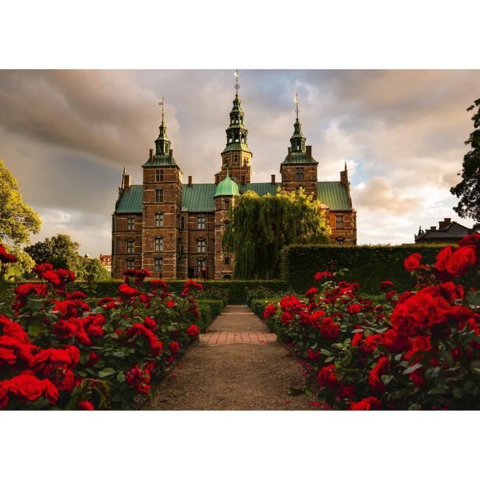 Puzzle 1000 pièces : Château de Rosenborg Danemark Ravensburger France - vue 2