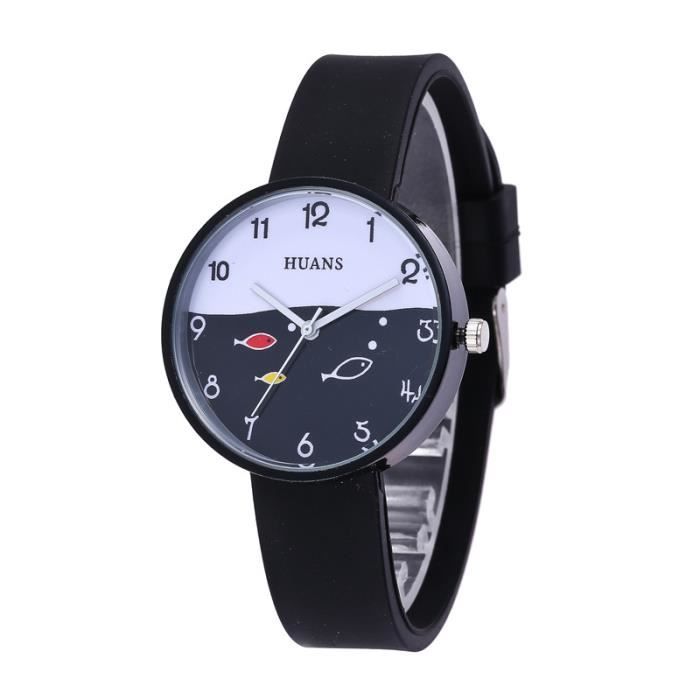 RMEGA Coffret Cadeau Montre Femme Fille Ados Etudiant Enfant Quartz