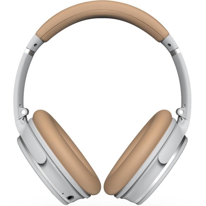 R-MUSIC KOL Casque Bluetooth à réduction de bruit active - 10h d'autonomie  - Gris - Cdiscount TV Son Photo