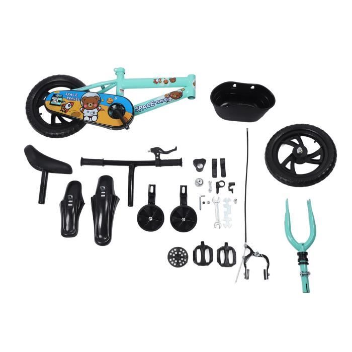 Paire De Roues D'apprentissage Pour Vélo Enfant – Acier, 23cm, Neuves