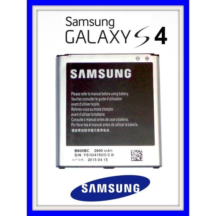 genuine samsung galaxy s4 b600bc originale batteri