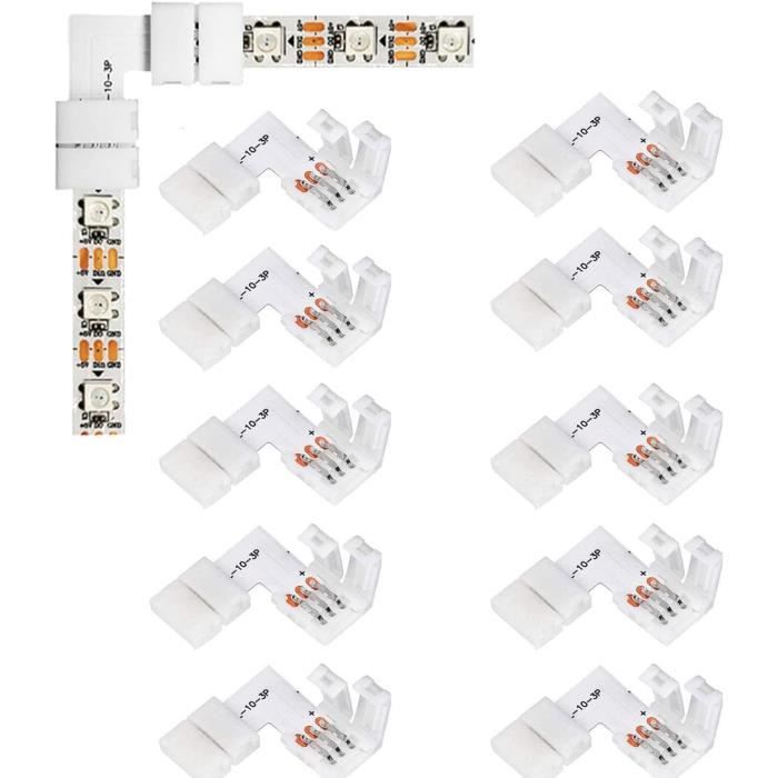 Connecteur à 4 Broches En Forme De L, 5 Pièces En Forme De L 4 Broches