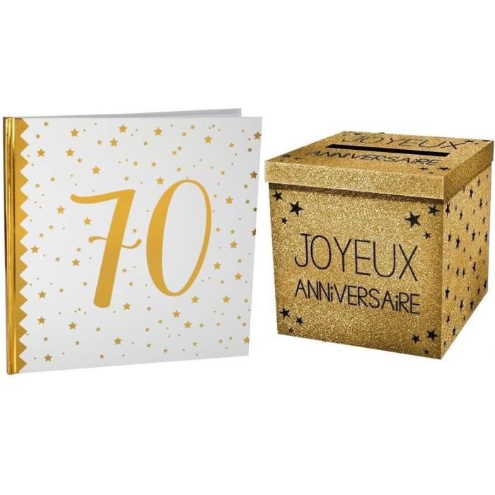 1 Pack Tirelire Et Livre D Or Anniversaire 70ans Blanc Et Or R 6185 Urnep00or Cdiscount Beaux Arts Et Loisirs Creatifs 1 Pack Tirelire Et Livre D Or Anniversaire 70ans Blanc Et Or R 6185 Urnep00or Cdiscount Beaux Arts Et Loisirs Creatifs