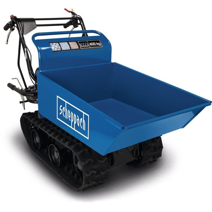 Benne basculante motorisée SCHEPPACH DP4500 charge max. 400kg - 56CV - 196 cm³