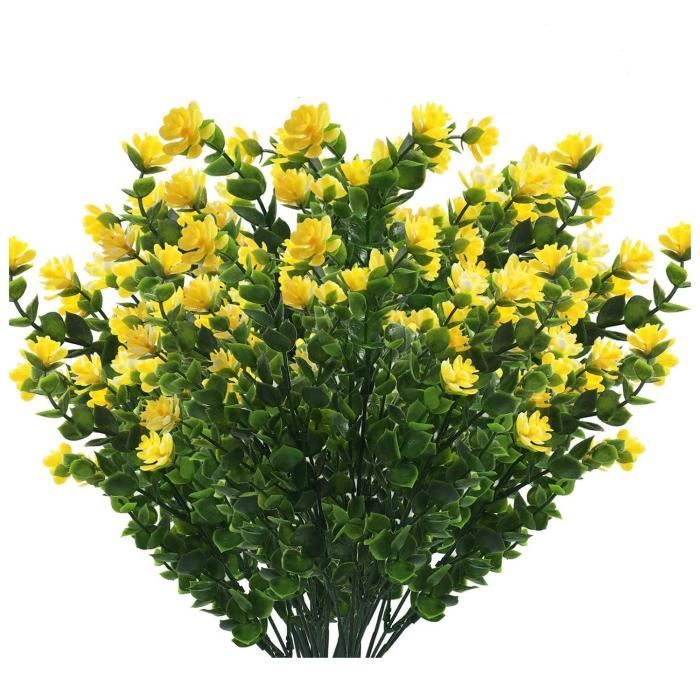 3 Fleurs Artificielles Suspendues Pétunias - Résistantes Aux Intempéries Pour Intérieur Et Extérieur - 8
