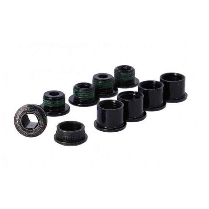 Lot de 5 vis de plateau de vélo de montagne, vis simple