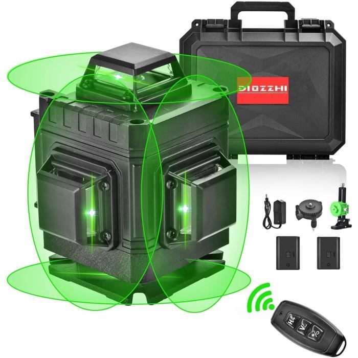 IMAYCC Niveau Laser 4 x 360°Professionnel Laser Chantier 16 Lignes