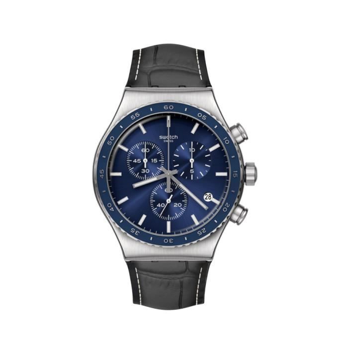SWATCH  orologio COBALT LAGOON Originals New Irony Chrono 43mm YVS496