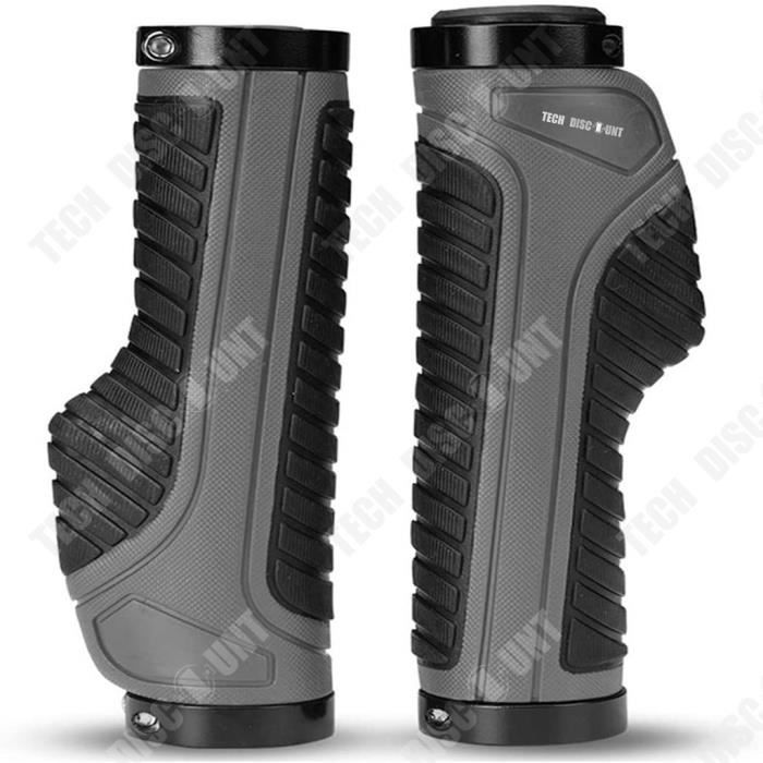 Protection Chocs Poignées Vélo Enfant 22mm - 4 Pièces Antidérapantes - Caoutchouc Doux - Pour Vélo/Trottinette Poignées Caoutchouc