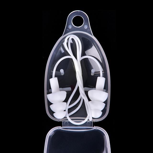 Quies Bouchons D'Oreille Natation Enfant - Lot De 2 Paires En Silicone, Étanches