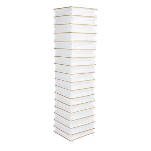 Lampe Sur Pied En Papier De Riz Blanc - Abat-Jour Style Japonais Naturel, Éclairage Doux Et Chaleureux Pour Salon, Chambre, Bureau - Décoration Atmosphérique 100 Cm