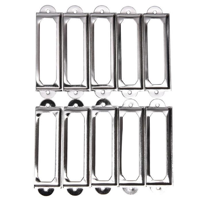 Lot De 8 étiquettes En Laiton Vierges 40 Mm - Pour Estampage, Gravure, Artisanat - Pendentif, Décoration, Porte-clés - 4