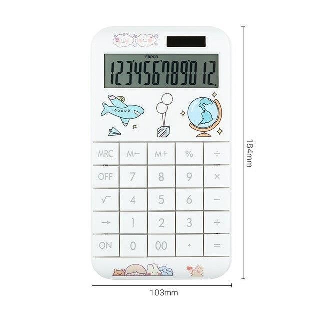 3pc Mini Test étudiant Calculatrice électronique Portable Pour Enfants étudiants (couleur