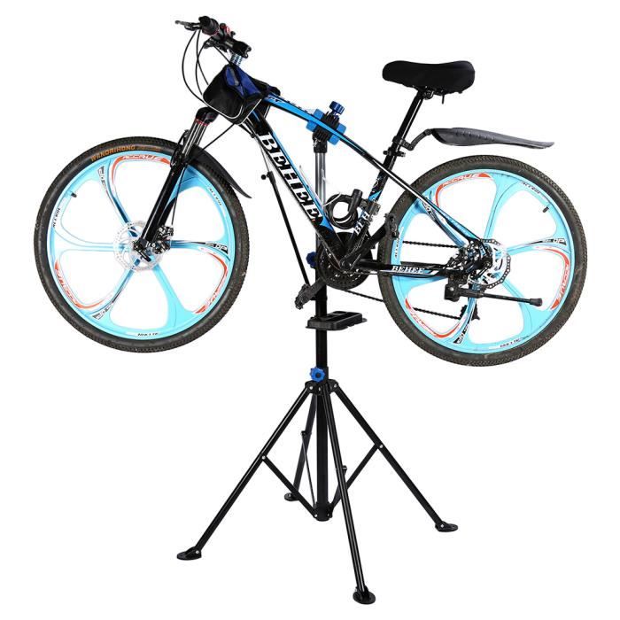 Pied d atelier velo Trepied Pied de reparation velo porte velo Pied de travail Stand de reparation velo Support velo MOO Cdiscount Auto