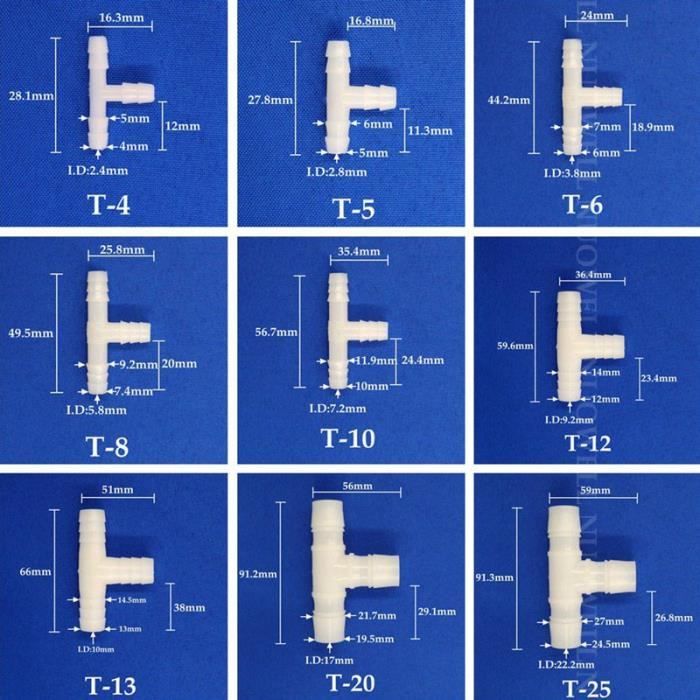 Kit De Buses Pour Pompe à Air - 6 Embouts + Tuyau 1m, Compatible HT-781, HT-782, Pour Paddle, Bateaux Gonflables