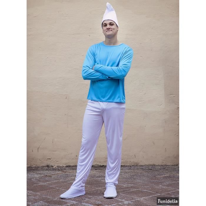 Pyjama schtroumpf femme best sale