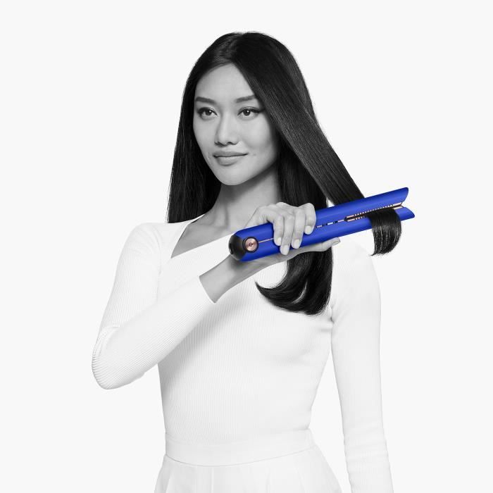 Lisseur Dyson Corrale™ édition spéciale Bleu Rose Poudré un