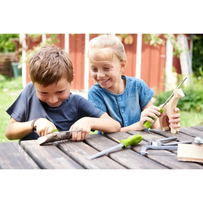 Marteau HABA Terra Kids – Manche Métallique, Ergonomie Enfant, Solide (accessoire De Bricolage)