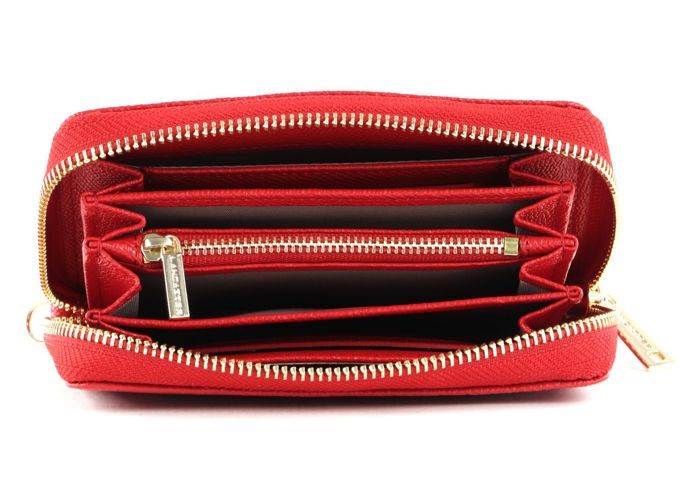 Porte monnaie store rouge lancaster