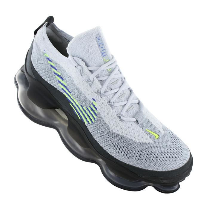 Sneakers Hommes Nike Air Max Scorpion FK Flyknit Chaussures Gris