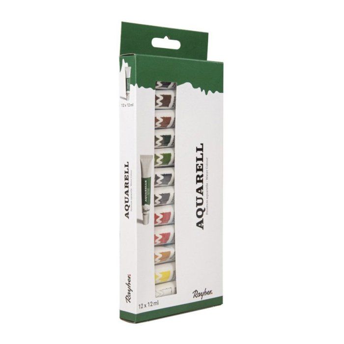 Kit d'artiste Peintures aquarelles, 12 couleurs x 12ml, Kit - Cdiscount ...