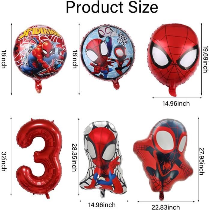 Ballons 18 Ans Anniversaire Fille Garçon Décoration Noir Ballon 18 Ans