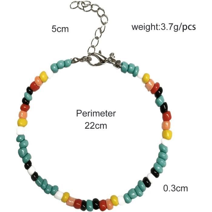 Bracelets pour femmes, bracelet de chevlle, bracelet perlé, bracelet