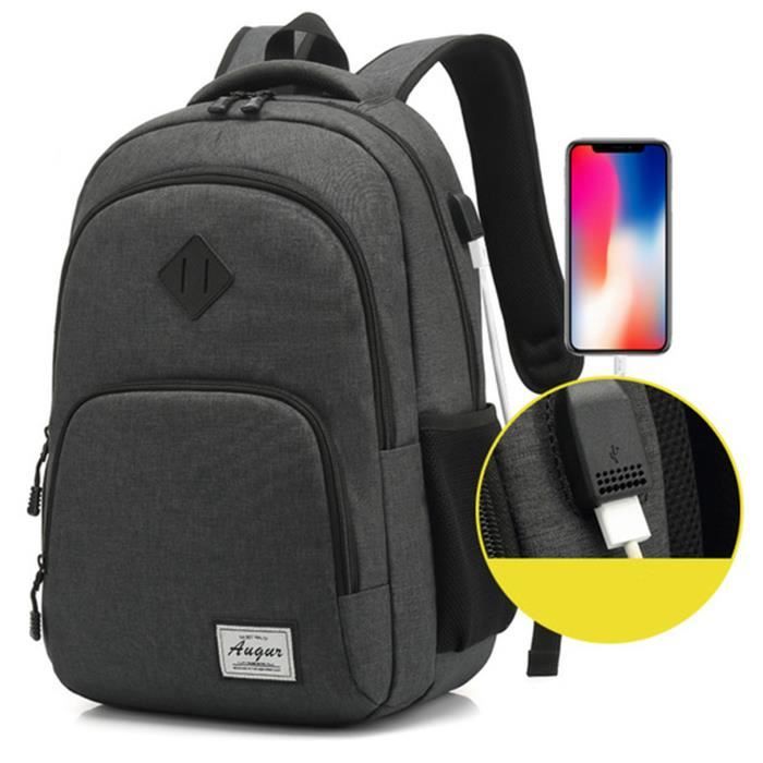 TD® Sac à Dos Ordinateur Portable 17.3 Pouces Homme Imperméable avec USB  Charging Port Sac a Dos PC Portable Grande Capacité 17 Pouc - Cdiscount  Bagagerie - Maroquinerie