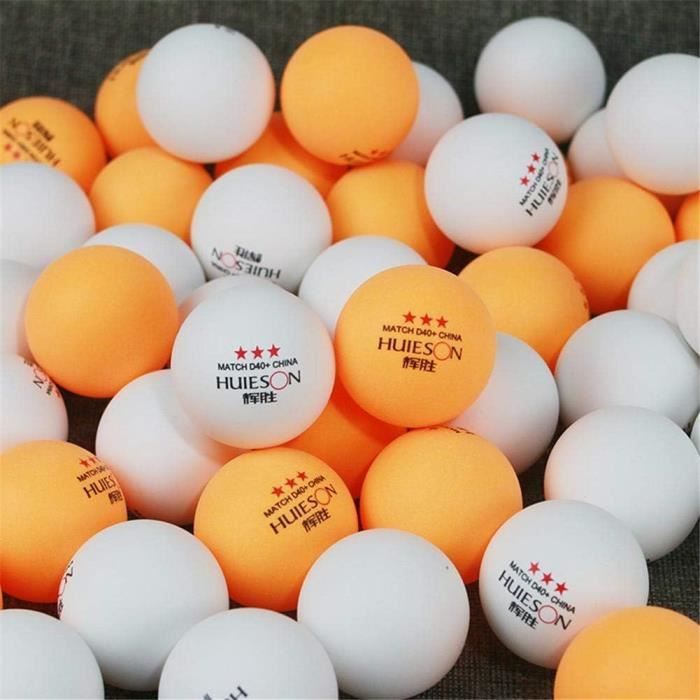 Balle Ping Pong Balle De Ping-Pong,6 Pcs 3 Étoiles Balles De Ping-Pong 40mm  - 1.57in De Diamètre 2.9g Balle De Tennis De [112] - Cdiscount Sport