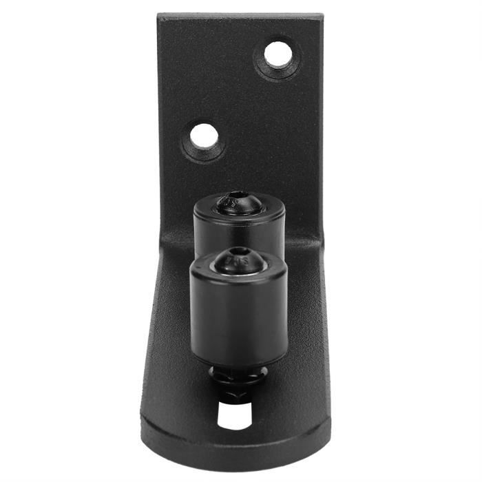 2 Pcs Rail De Glissement Piste Porte Coulissante Rouleau Guidage Sol La