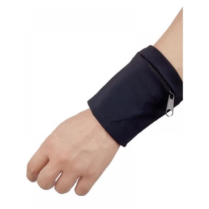 Prot ge poignet Sac de sport fermeture clair portefeuille d