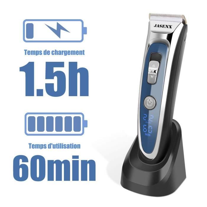 Tondeuse Barbe & Cheveux Sans Fil Surker - Écran LCD - Multi-fonctions Pour Corps & Visage