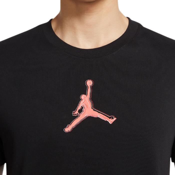 Tee-shirt Homme Nike MJ JDN AIR STRETCH TS CREW - Noir - Manches courtes -  Multisport Noir - Cdiscount Sport