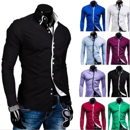Chemise discount homme luxe